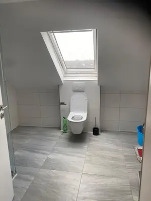 Ein Badezimmer in der Unterkunft Minos Unterkunft
