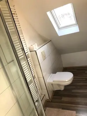 Ein Badezimmer in der Unterkunft Big House in Duisburg - maximal 6 Persons with Garden