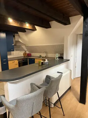 Küche/Küchenzeile in der Unterkunft Mirko City Center Apartment