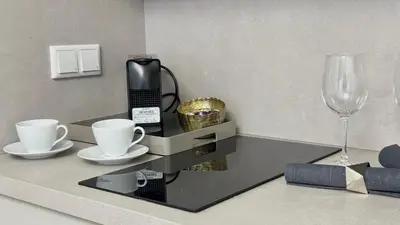 Kaffee-/Teezubehör in der Unterkunft Ideale City-Wohnung mit 2 Schlafzimmern & Parking