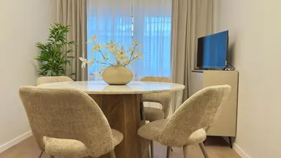 TV/Unterhaltungsangebot in der Unterkunft Ideale City-Wohnung mit 2 Schlafzimmern & Parking