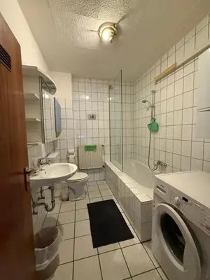 Ein Badezimmer in der Unterkunft My Apartments&Rooms 04