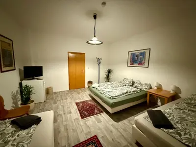 Ein Bett oder Betten in einem Zimmer der Unterkunft My Apartments&Rooms 04
