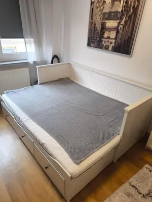 Ein Bett oder Betten in einem Zimmer der Unterkunft Düsseldorf Apartment
