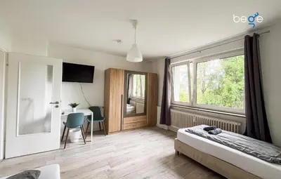 Ein Bett oder Betten in einem Zimmer der Unterkunft BEGE APARTMENTS DreamDesk