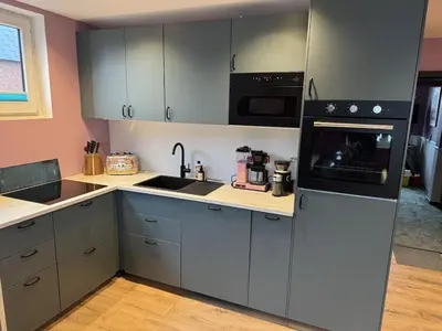 Küche/Küchenzeile in der Unterkunft Luxury Suite for 8