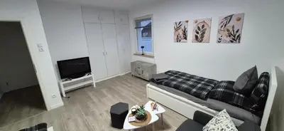 TV/Unterhaltungsangebot in der Unterkunft Gemütliche Ferienwohnung Monteurzimmer Schultendorf