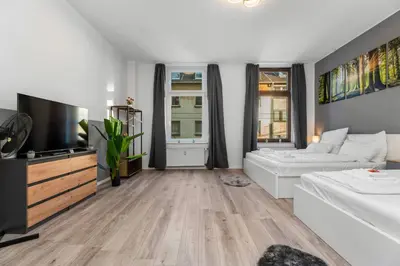 TV/Unterhaltungsangebot in der Unterkunft High-quality, Comfortable, Fully equipped, 6 Beds