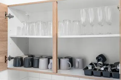 Kaffee-/Teezubehör in der Unterkunft High-quality, Comfortable, Fully equipped, 6 Beds