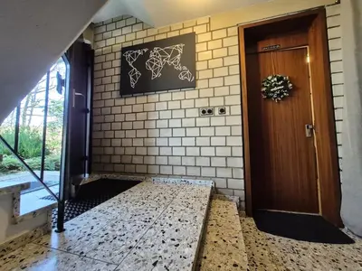 Grundriss der Unterkunft Uni- und Citynahe Souterrain-Wohnung am Waldpark