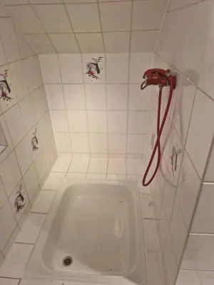 Ein Badezimmer in der Unterkunft Fernblick