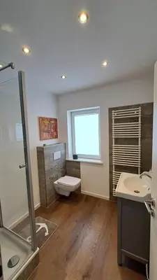Ein Badezimmer in der Unterkunft Bed and Breakfast Orange-Inn