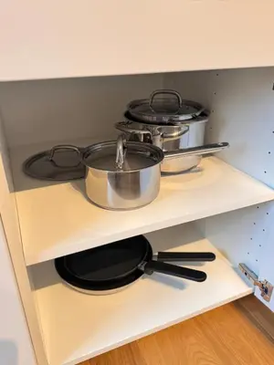 Küche/Küchenzeile in der Unterkunft Cozy Apartment Klutert