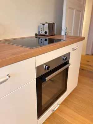 Küche/Küchenzeile in der Unterkunft Cozy Apartment Klutert