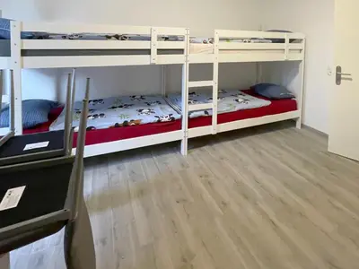 Ein Bett oder Betten in einem Zimmer der Unterkunft Monteurwohnung Duisburg