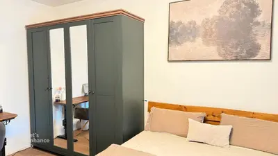 Grundriss der Unterkunft King Bed - Full Kitchen - Balcony