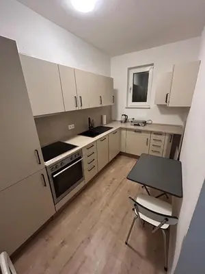 Küche/Küchenzeile in der Unterkunft Modern apartment near Altenessen train station