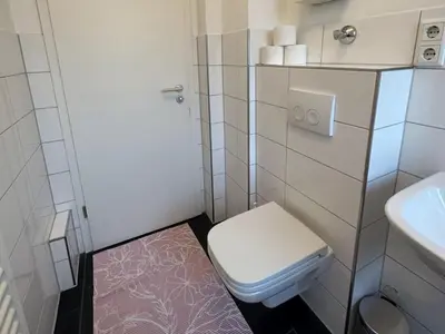 Ein Badezimmer in der Unterkunft Monteurwohnung in Herne