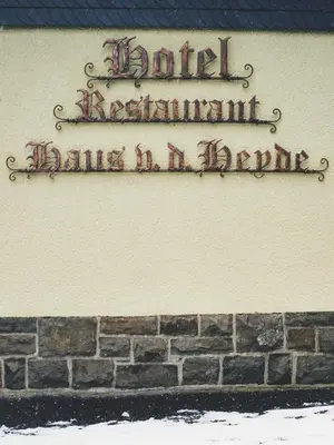 Grundriss der Unterkunft Hotel - Restaurant Haus von der Heyde
