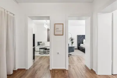 Grundriss der Unterkunft Design-Apartment in Rüttenscheid, Kulturlage & Top-Anbindung