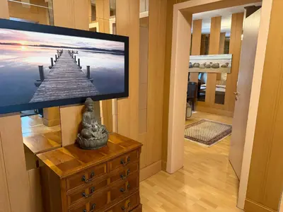 TV/Unterhaltungsangebot in der Unterkunft Apartments Düsseldorf City Center