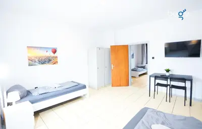 Ein Bett oder Betten in einem Zimmer der Unterkunft BEGE APARTMENTS MinimalStay