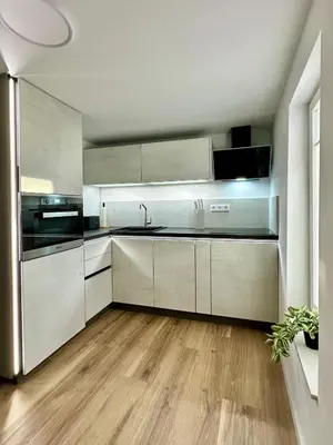 Küche/Küchenzeile in der Unterkunft Altstadt Apartment Chalet