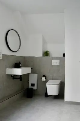 Ein Badezimmer in der Unterkunft Altstadt Apartment Chalet