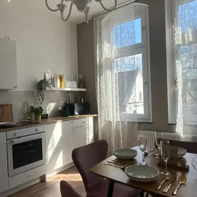 Modernes Apartment mit Altbau Flair nähe Messe Düsseldorf