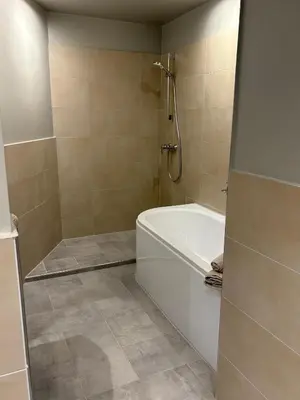 Ein Badezimmer in der Unterkunft Quentins Loft