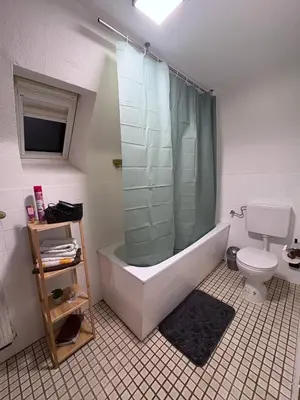 Ein Badezimmer in der Unterkunft Wohnung 1&2