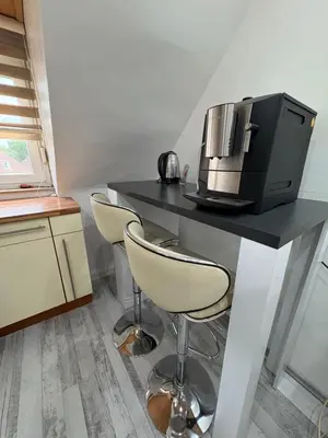 Küche/Küchenzeile in der Unterkunft Wohnung 1&2