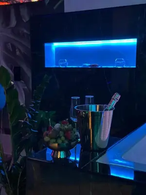 Getränke in der Unterkunft Aura Spa Herne Premium