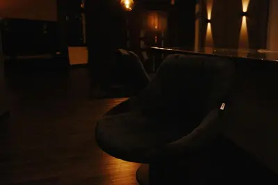 Ein Sitzbereich in der Unterkunft Design & Atmosphäre nahe Köln und Düsseldorf