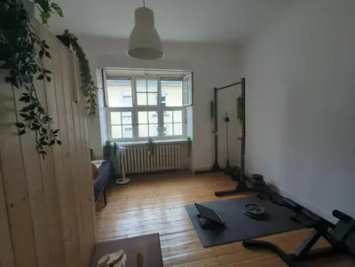 Grundriss der Unterkunft Cozy Historic Apartment, Sauna