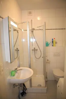 Ein Badezimmer in der Unterkunft Bermuda Apartment
