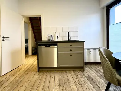 Küche/Küchenzeile in der Unterkunft Altstadt Apartment Deluxe 3