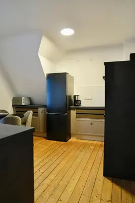 Küche/Küchenzeile in der Unterkunft Altstadt Apartment Deluxe 3