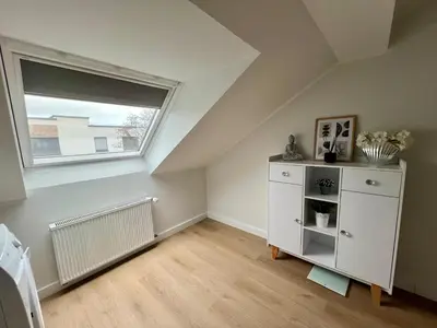Küche/Küchenzeile in der Unterkunft Living in Ohligs Dachgeschoss 4 Personen