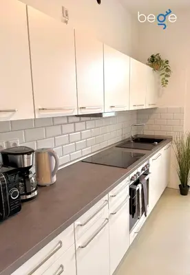 Küche/Küchenzeile in der Unterkunft BEGE APARTMENTS City Residence