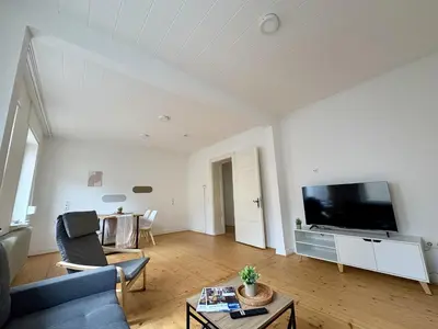 TV/Unterhaltungsangebot in der Unterkunft Moderne Unterkunft mit Komfort & Top-Lage