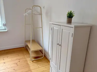 Ein Bett oder Betten in einem Zimmer der Unterkunft Moderne Unterkunft mit Komfort & Top-Lage