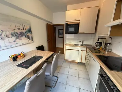 Küche/Küchenzeile in der Unterkunft City Adler Apartment