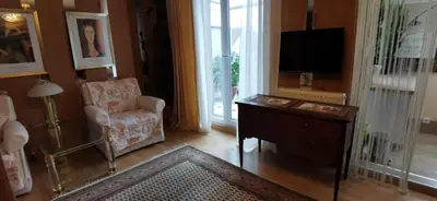 TV/Unterhaltungsangebot in der Unterkunft City Adler Apartment