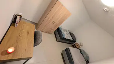 Ein Sitzbereich in der Unterkunft Marco Compact City Flat