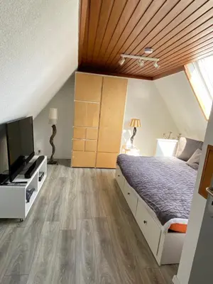 TV/Unterhaltungsangebot in der Unterkunft Appartement in Düsseldorf