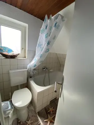 Ein Badezimmer in der Unterkunft Appartement in Düsseldorf
