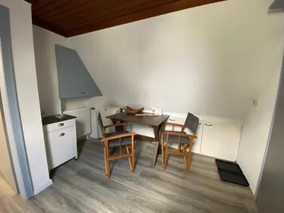 Küche/Küchenzeile in der Unterkunft Appartement in Düsseldorf