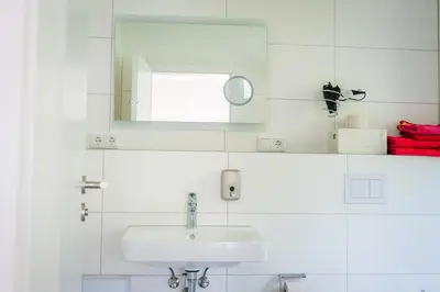 Ein Badezimmer in der Unterkunft Ruhrtal Loft