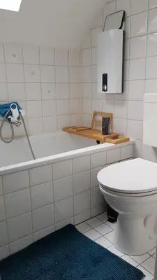 Ein Badezimmer in der Unterkunft Das Steigerhaus in Mülheim an der Ruhr